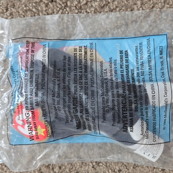 NWT McDonald's TY Beanie Baby Nook the Husky - Picture 2 of 2